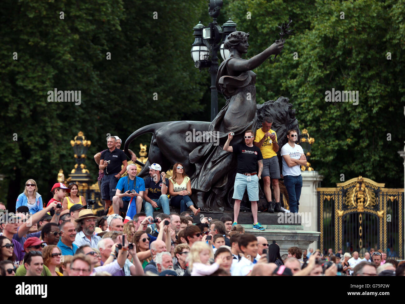 Radsport - Tour de France - Etappe 3 - Cambridge nach London Stockfoto