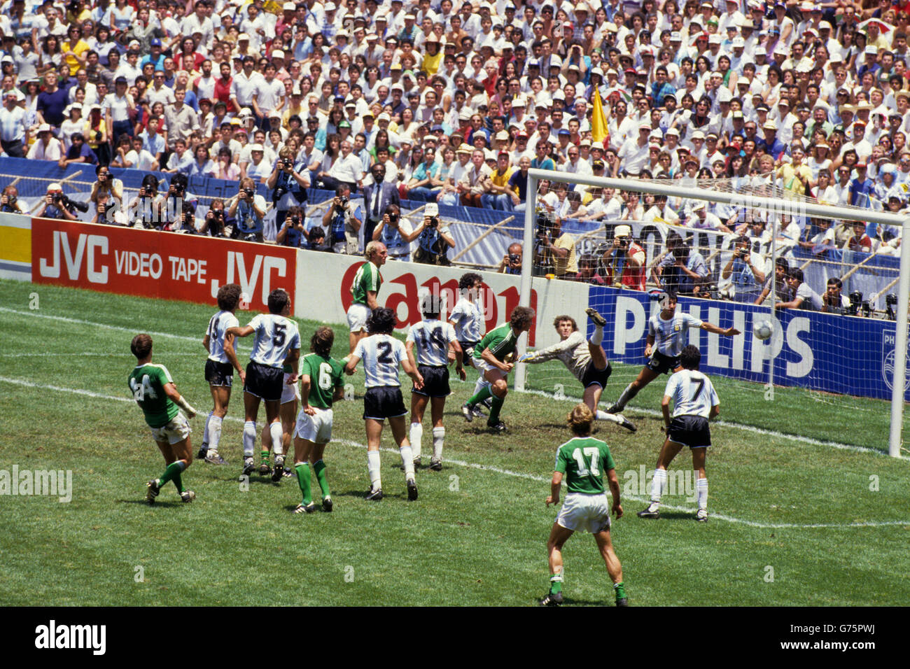 Fußball 1986 FIFA World Cup Finale Argentinien V Westdeutschland