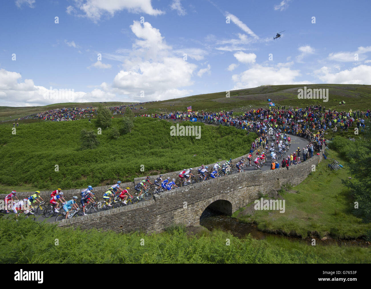 Radsport - Tour de France - Stage One - Leeds, Harrogate Stockfoto