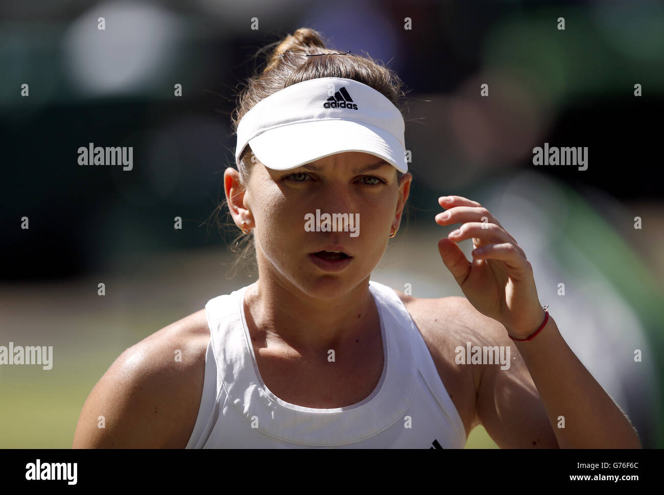 Tennis - Wimbledon Championships 2014 - Tag elf - der All England Lawn-Tennis and Croquet Club Stockfoto