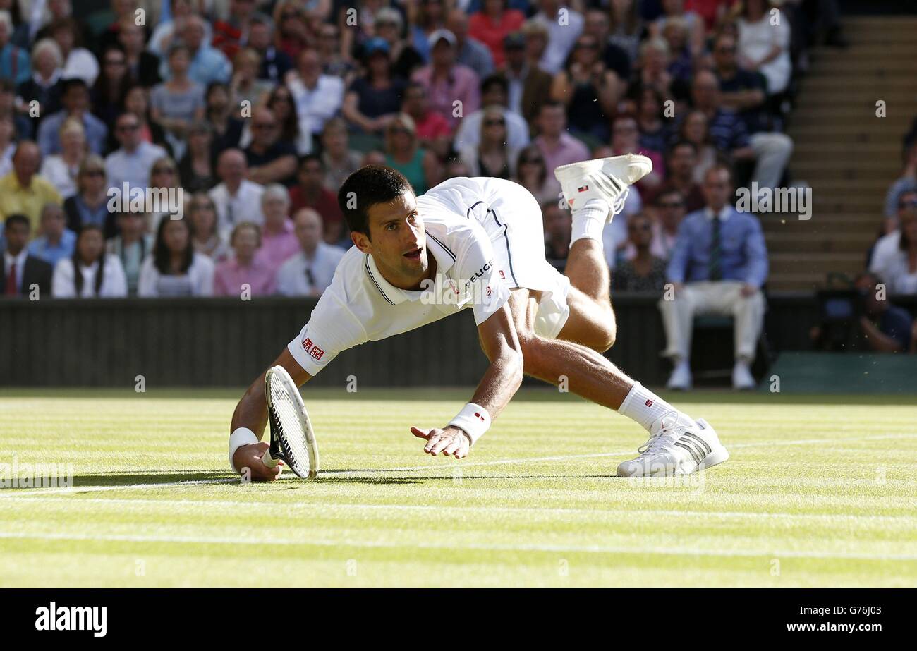 Tennis - Wimbledon Championships 2014 - Tag 14 - der All England Lawn-Tennis and Croquet Club Stockfoto