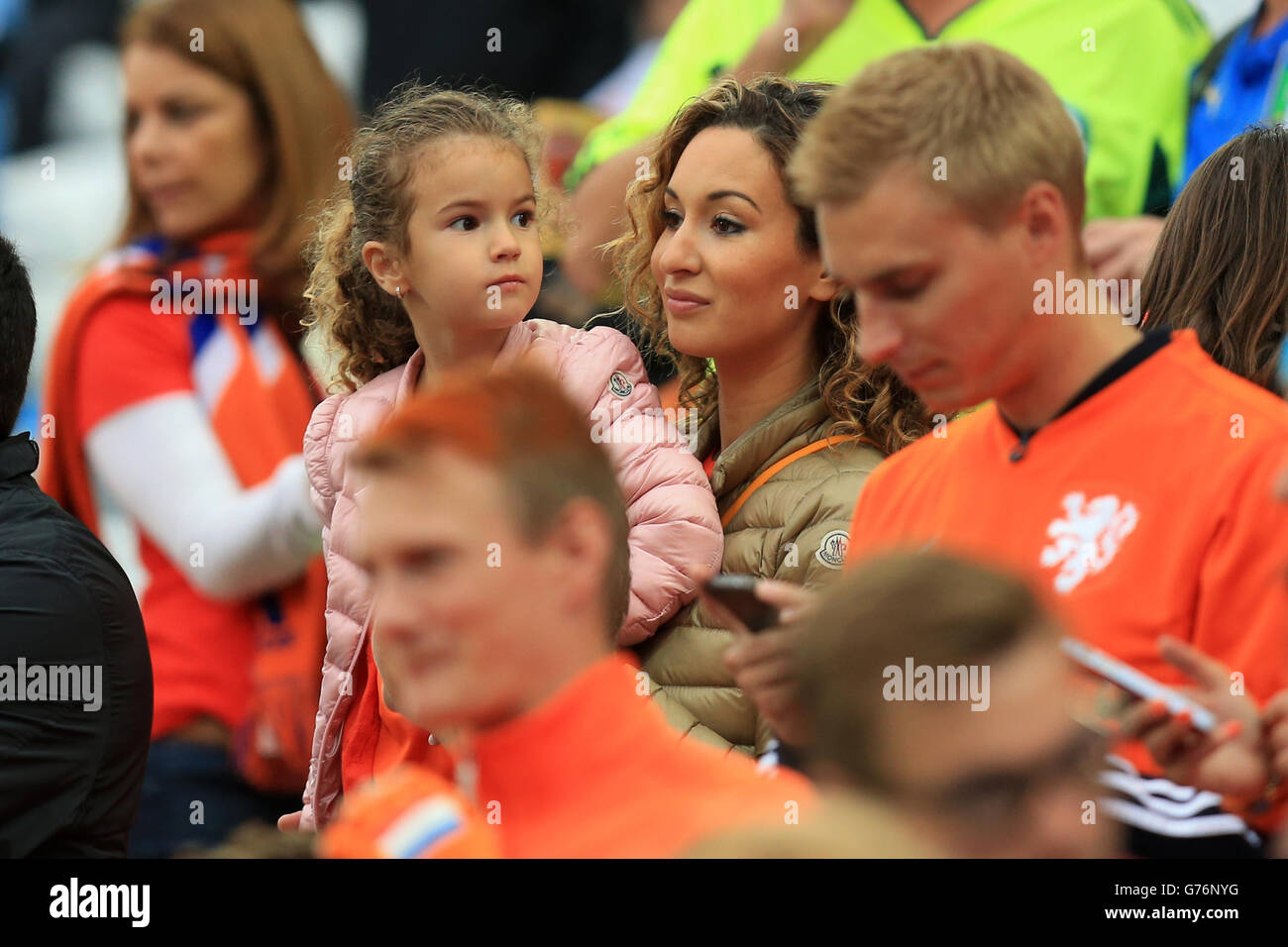 Fußball - FIFA WM 2014 - Semi Final - Niederlande gegen Argentinien - Arena de Sao Paulo Stockfoto