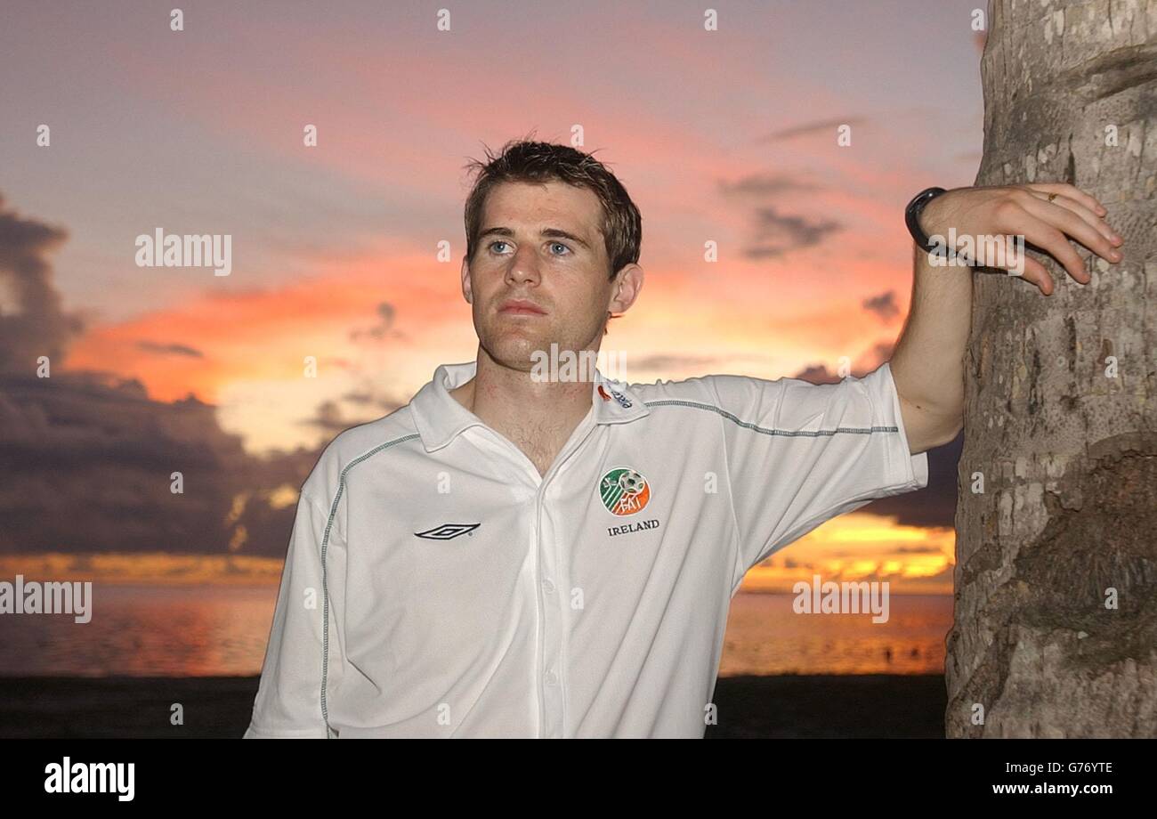 Republik Irland Kevin Kilbane Stockfoto