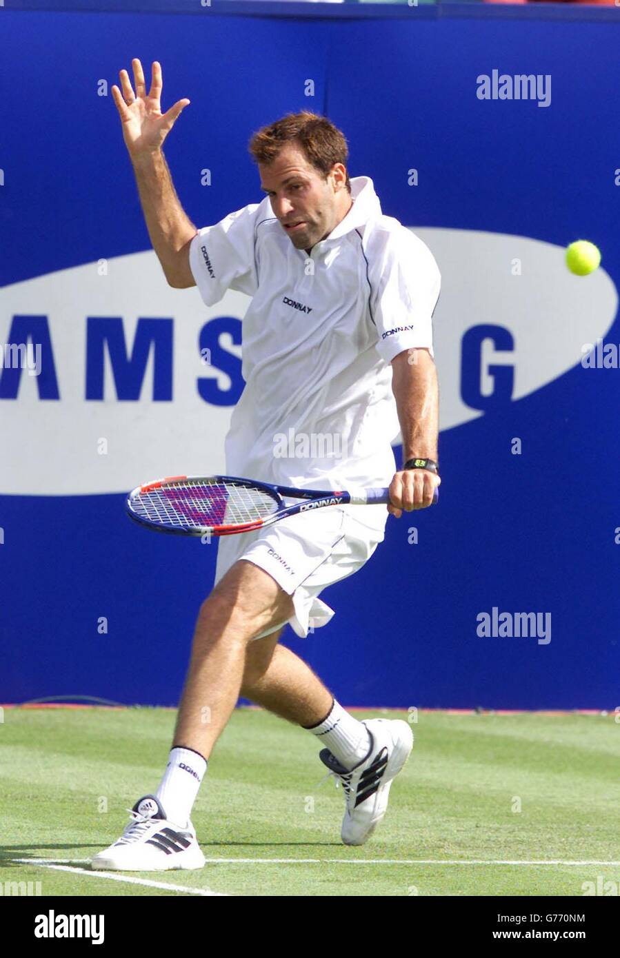 Greg Rusedski - Samsung Open Stockfoto