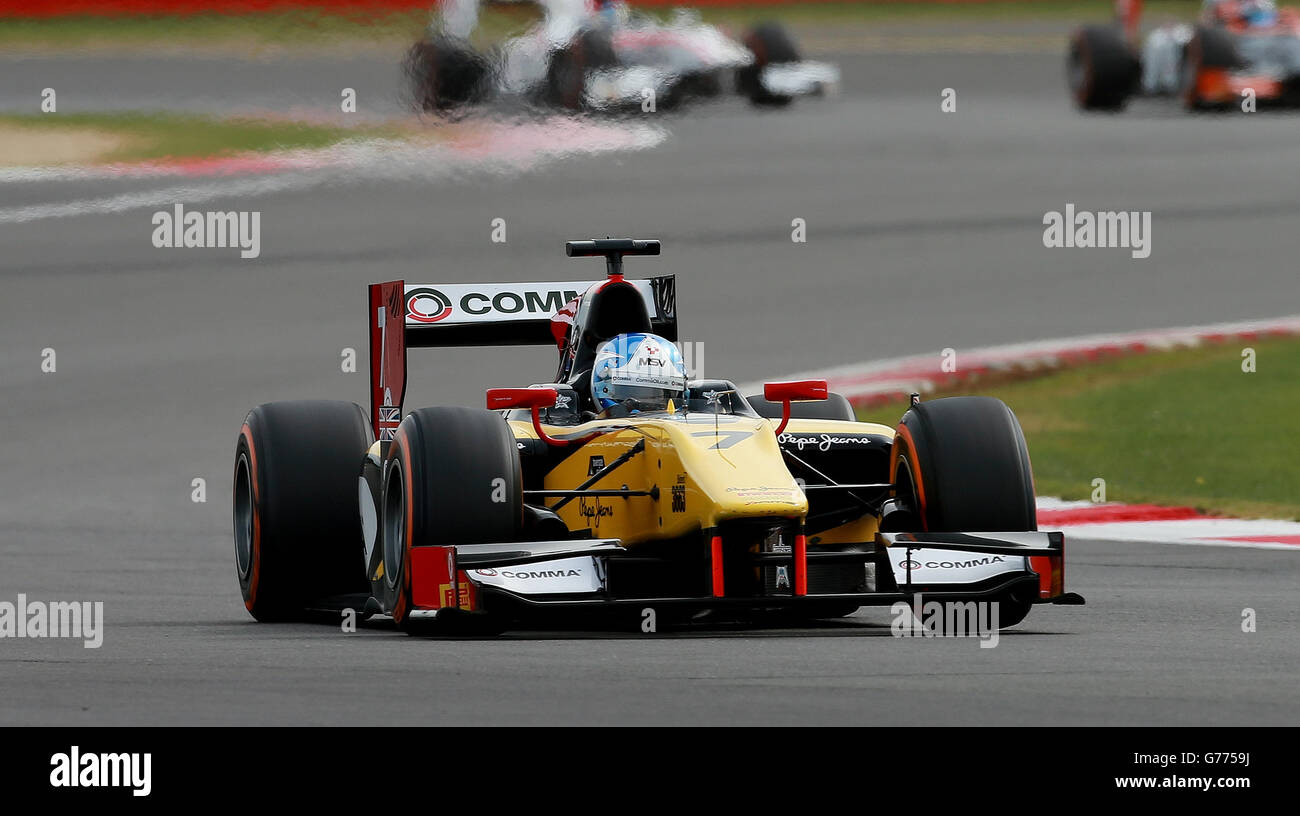 -Formel 1 Weltmeisterschaft - 2014 British Grand Prix - Rennen - Silverstone Rennstrecke Stockfoto