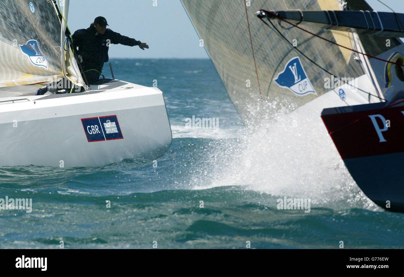 Matt Cornwel - Americas Cup Stockfoto