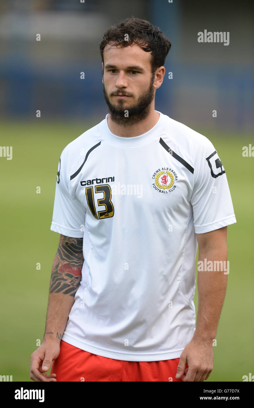 Fußball - Pre Season freundlich - Lauch Stadt V Crewe Alexandra - Harrison Park Stockfoto