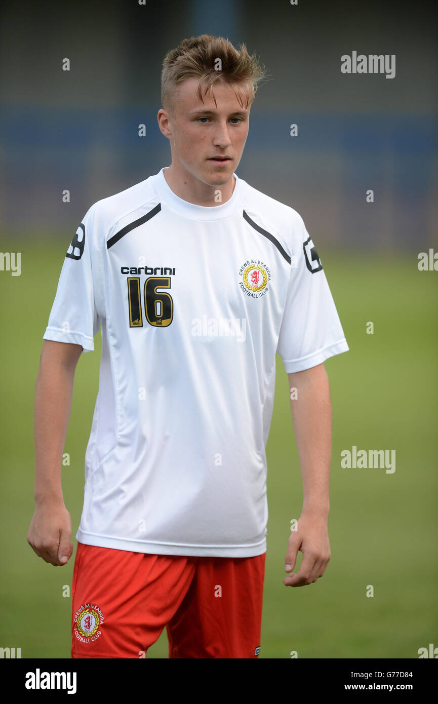 Fußball - Pre Season freundlich - Lauch Stadt V Crewe Alexandra - Harrison Park Stockfoto