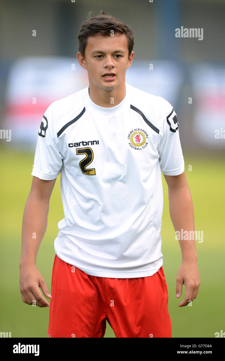 Fußball - Pre Season freundlich - Lauch Stadt V Crewe Alexandra - Harrison Park Stockfoto