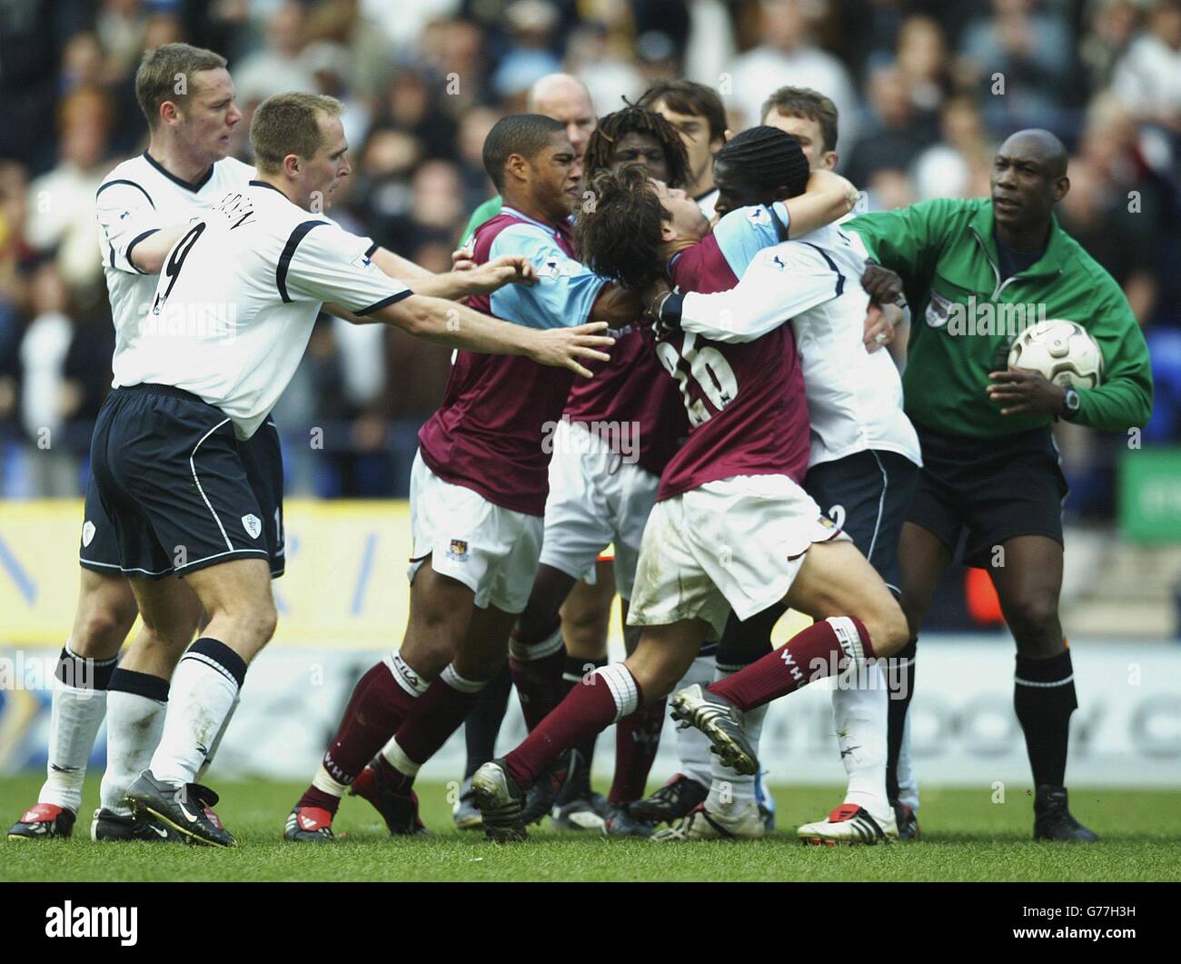 Bolton Wanderers V West Ham United Stockfoto
