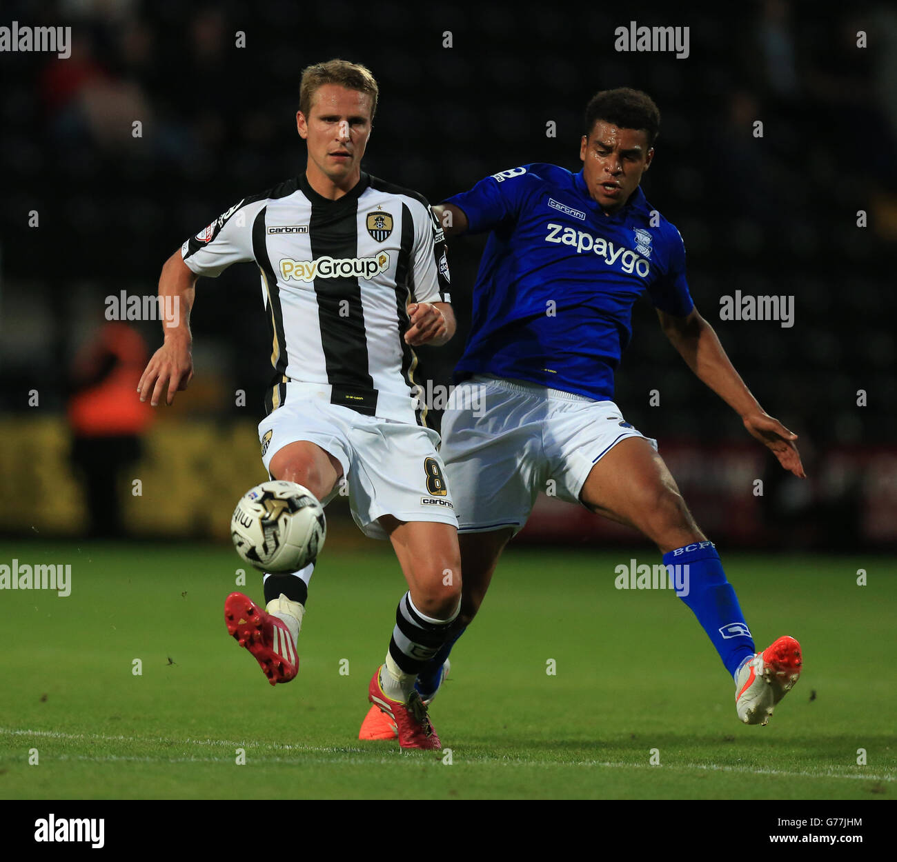 Fußball - Pre Season freundlich - Notts County V Birmingham City - Meadow Lane Stockfoto