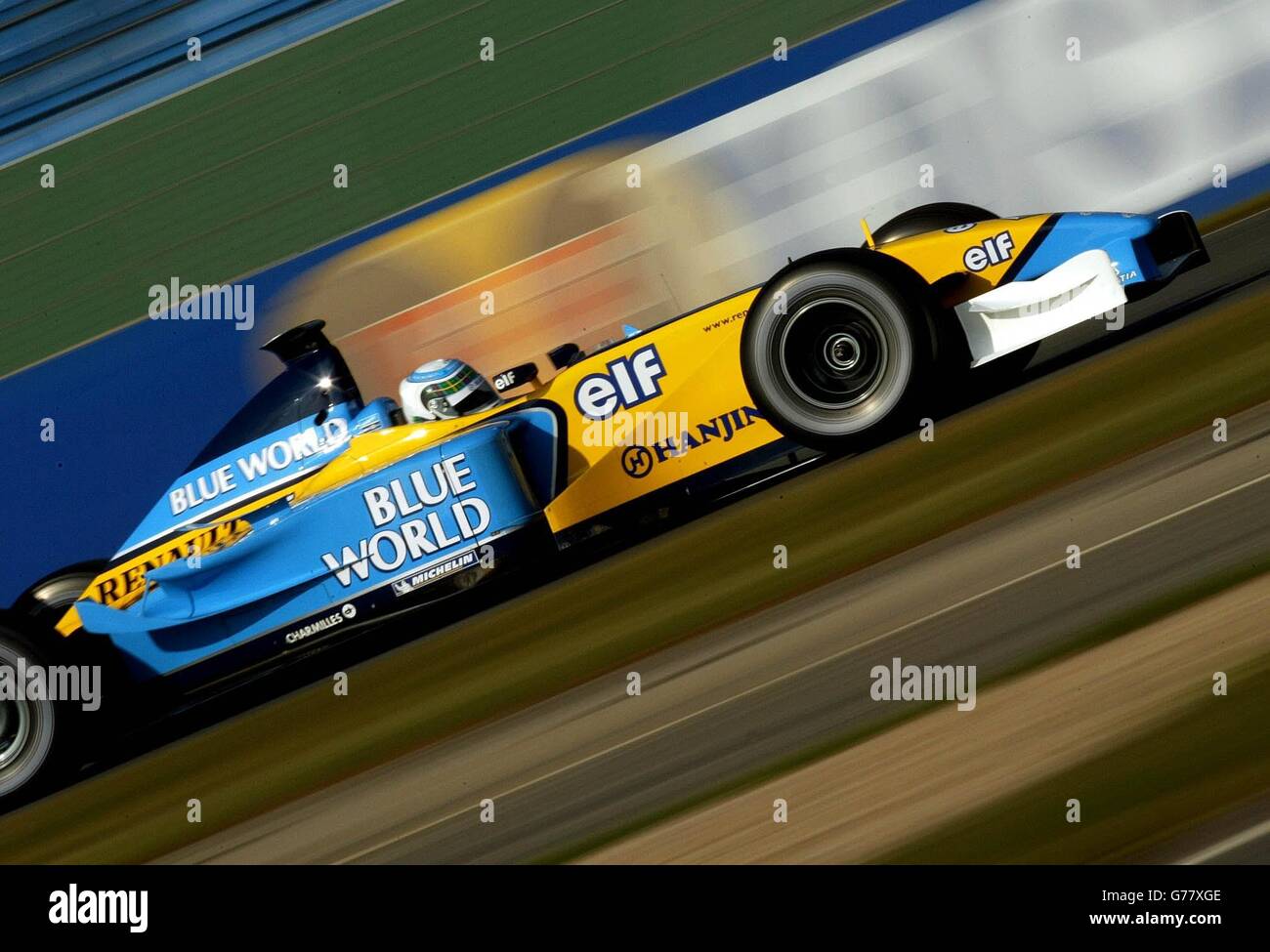 Renault F1 - Pre Saison testen - Allan McNish Stockfoto