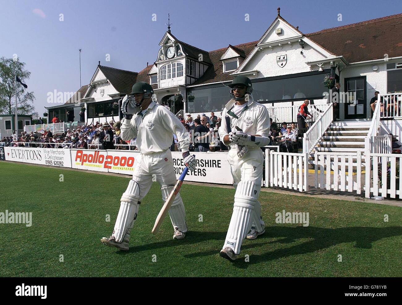 Worcestershire V Hampshire Stockfoto