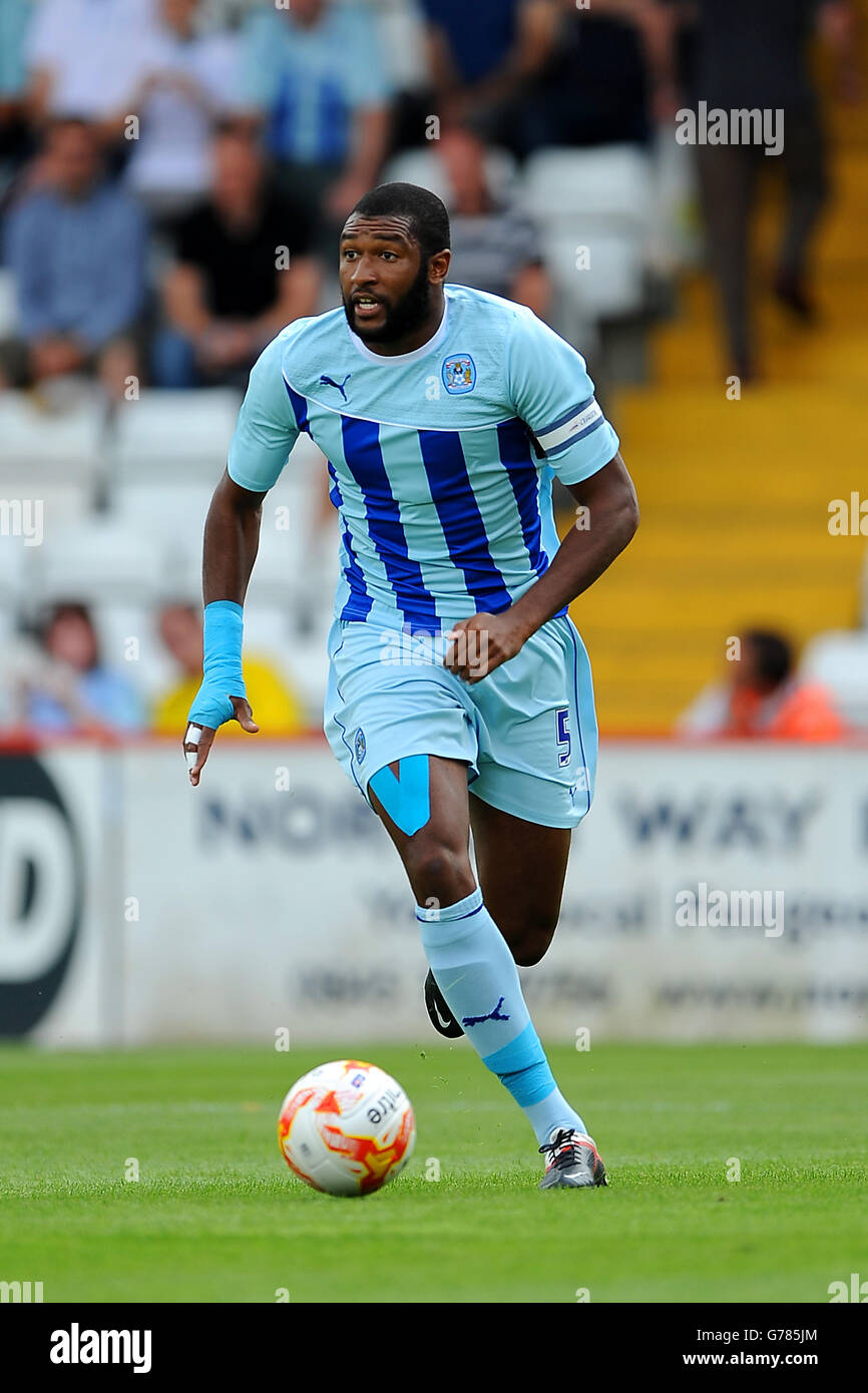 Fußball - Pre Season freundlich - Stevenage V Coventry City - The Lamex Stadium Stockfoto