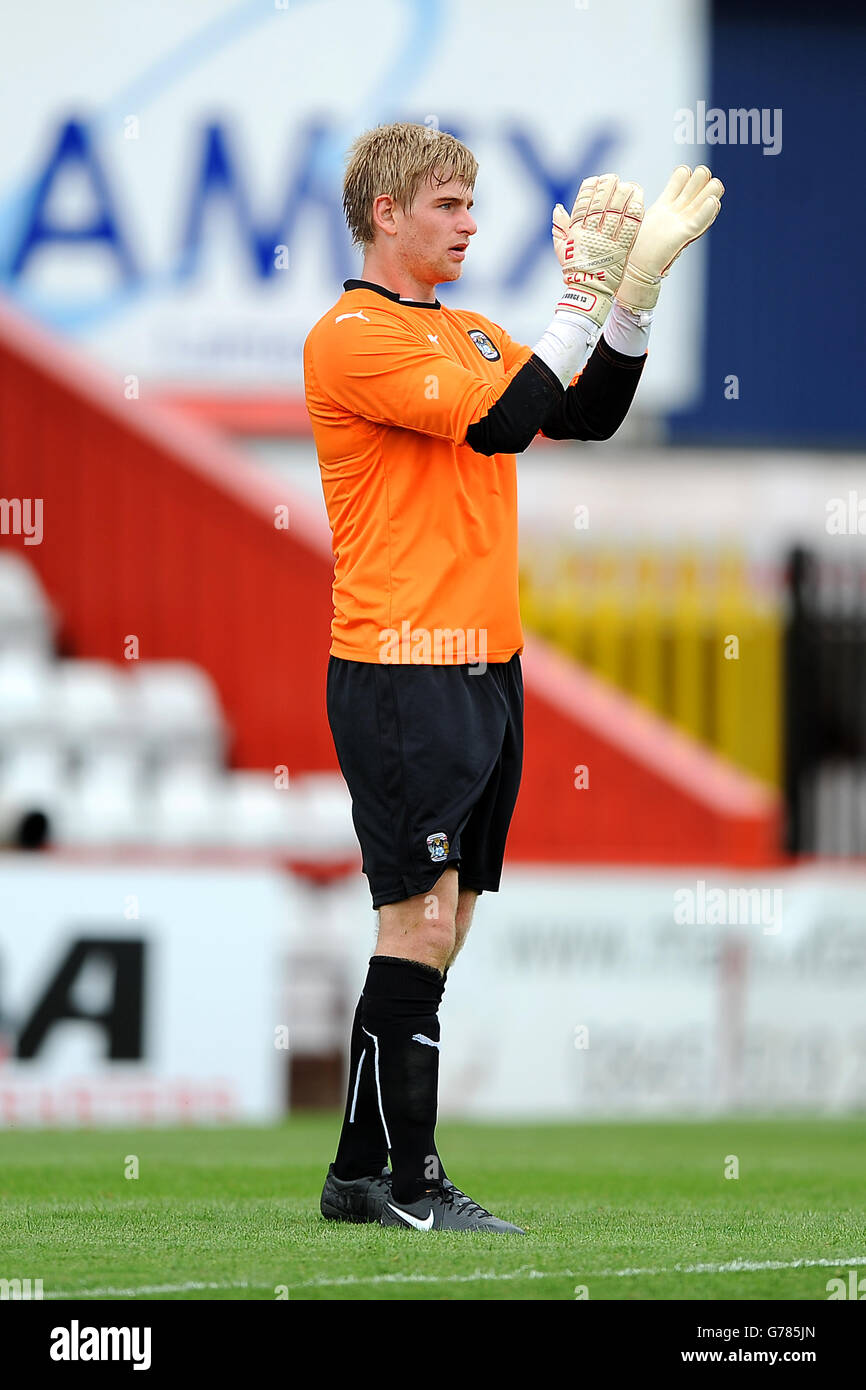 Fußball - Pre Season freundlich - Stevenage V Coventry City - The Lamex Stadium Stockfoto