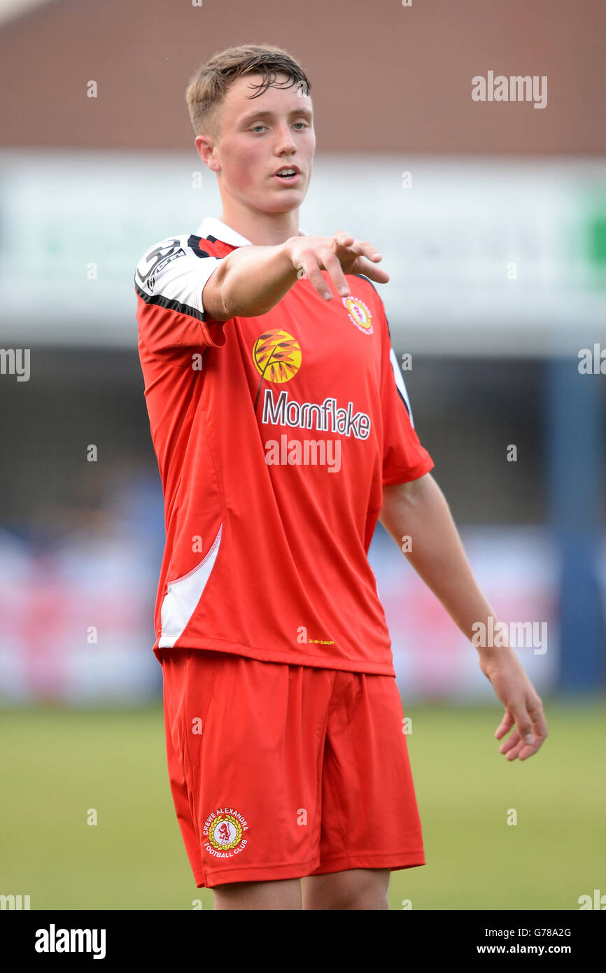 Fußball - Pre Season freundlich - Lauch Stadt V Crewe Alexandra - Harrison Park Stockfoto