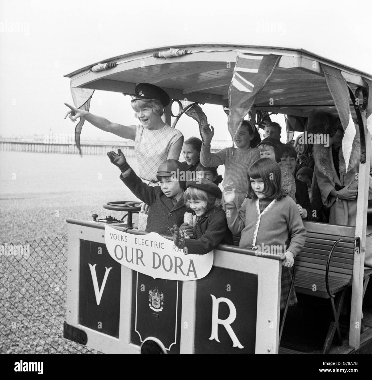 Unterhaltung - Dora Bryan - Brighton Stockfoto