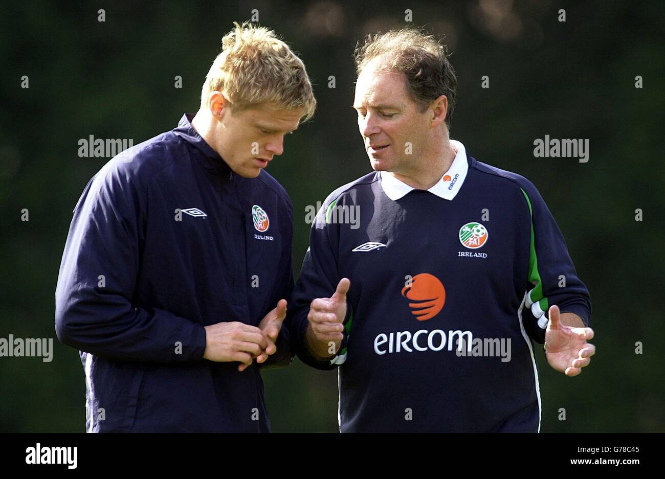 Irland-Training - & Duff Kerr Stockfoto