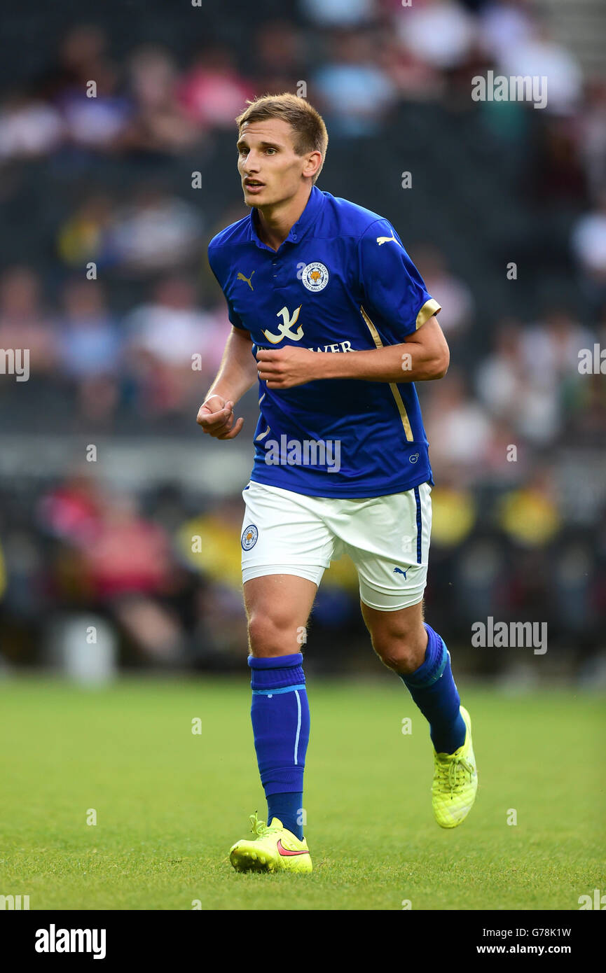 Fußball - Pre Season freundlich - Milton Keynes Dons V Leicester City - Stadion: mk Stockfoto