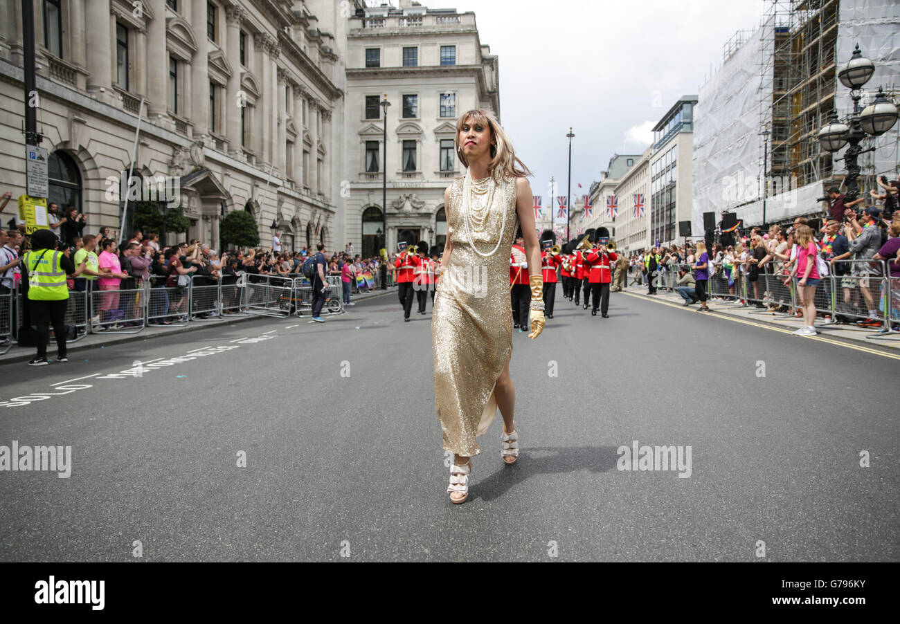 London, UK 25. Juni 2016. Stolz auf das London-Parade. Copyright Carol Moir/Alamy Live-Nachrichten. Stockfoto