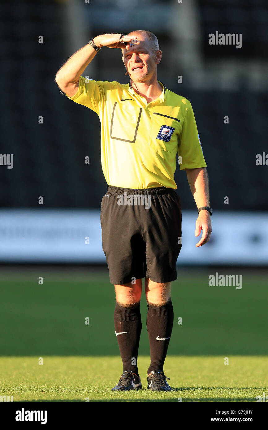 Fußball - Pre Season freundlich - Notts County V Birmingham City - Meadow Lane Stockfoto