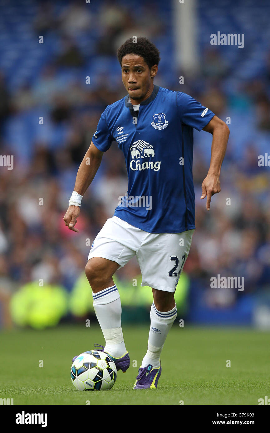 Fußball - Leon Osman Testimonial - Everton gegen FC Porto - Goodison Park. Steven Pienaar, Everton Stockfoto