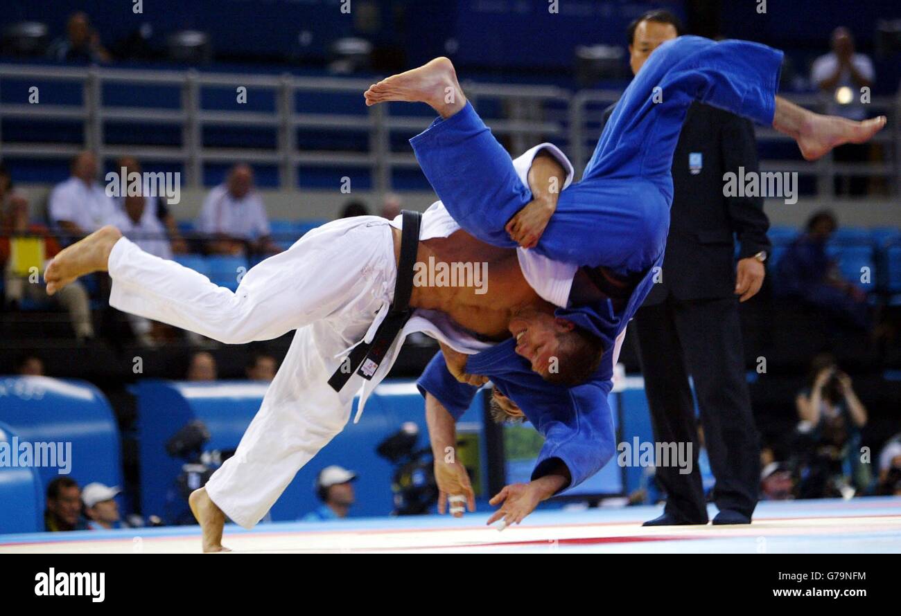 Olympische Spiele 2004 Judo Stockfoto