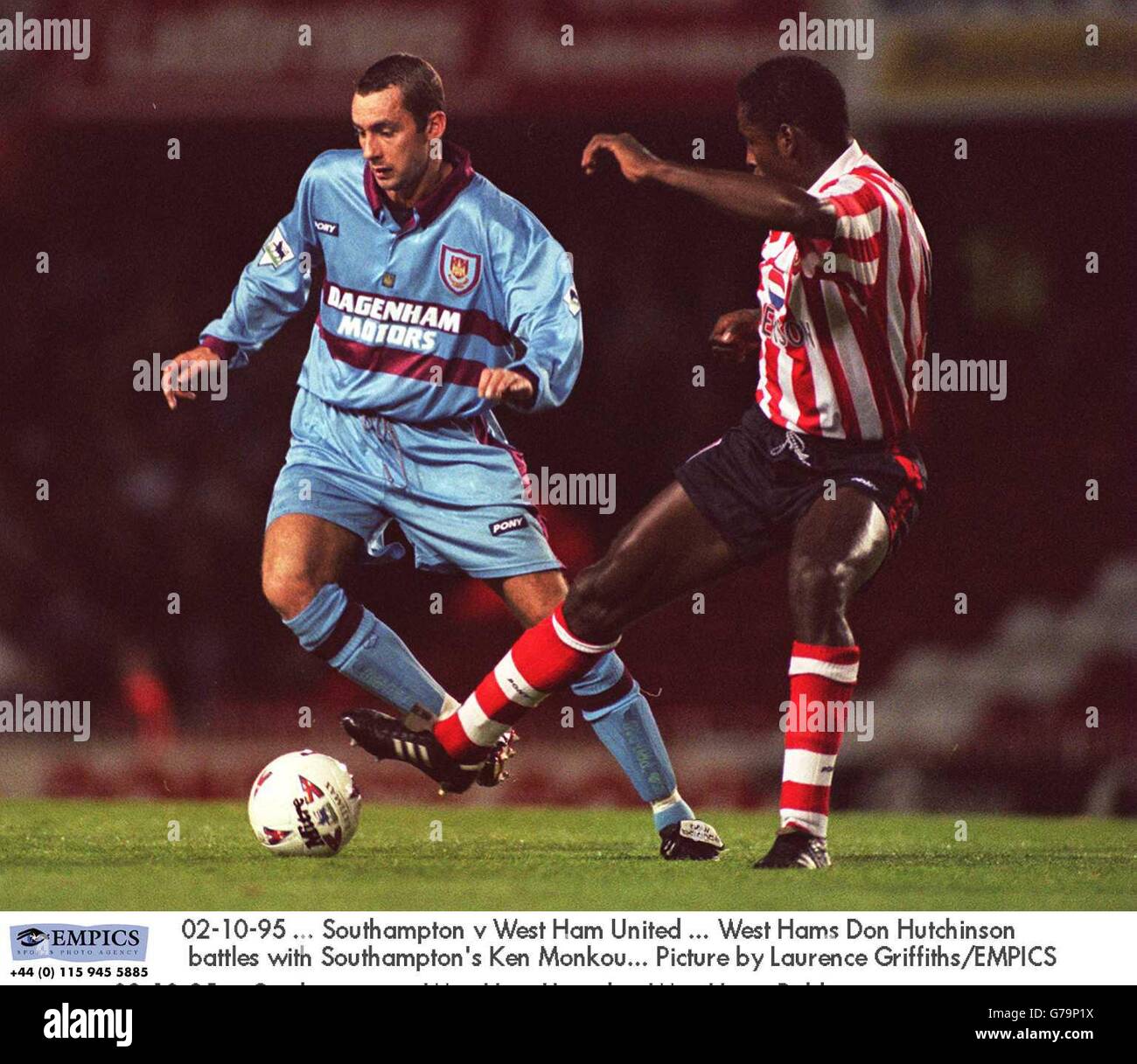 EMPICS 1 Southampton V W Schinken Stockfoto