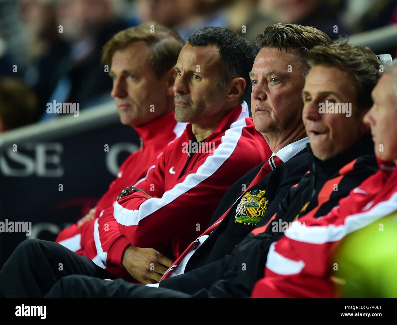 Fußball - Capital One Cup - 2. Runde - Milton Keynes Dons V Manchester United - Stadion: mk Stockfoto