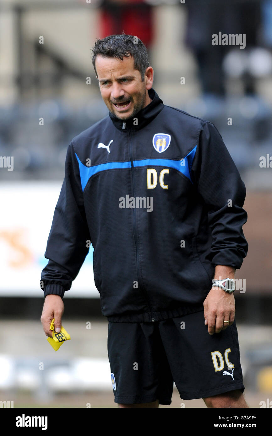 Fußball - Himmel Bet League One - Notts County V Colchester United - Meadow Lane Stockfoto