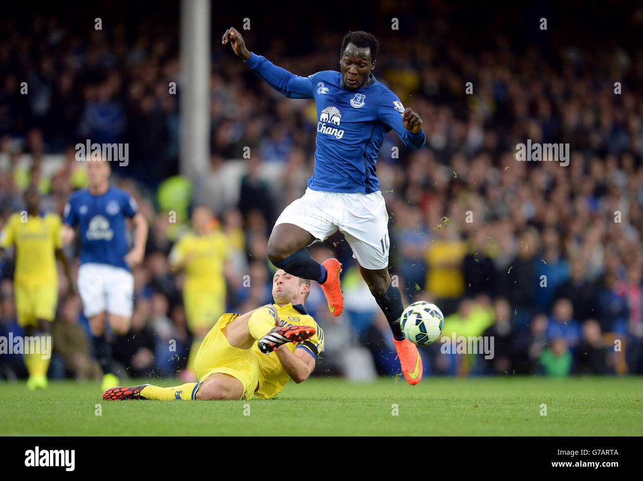 Fußball - Barclays Premier League - Everton V Chelsea - Goodison Park Stockfoto