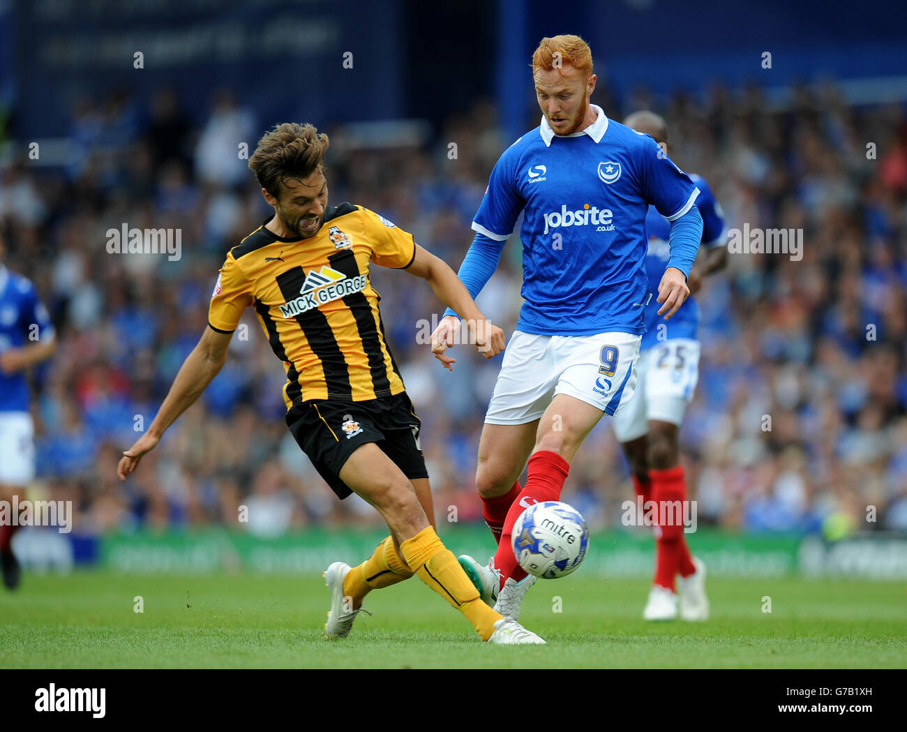 Fußball - Himmel Bet League Two - Portsmouth gegen Cambridge United - Fratton Park Stockfoto