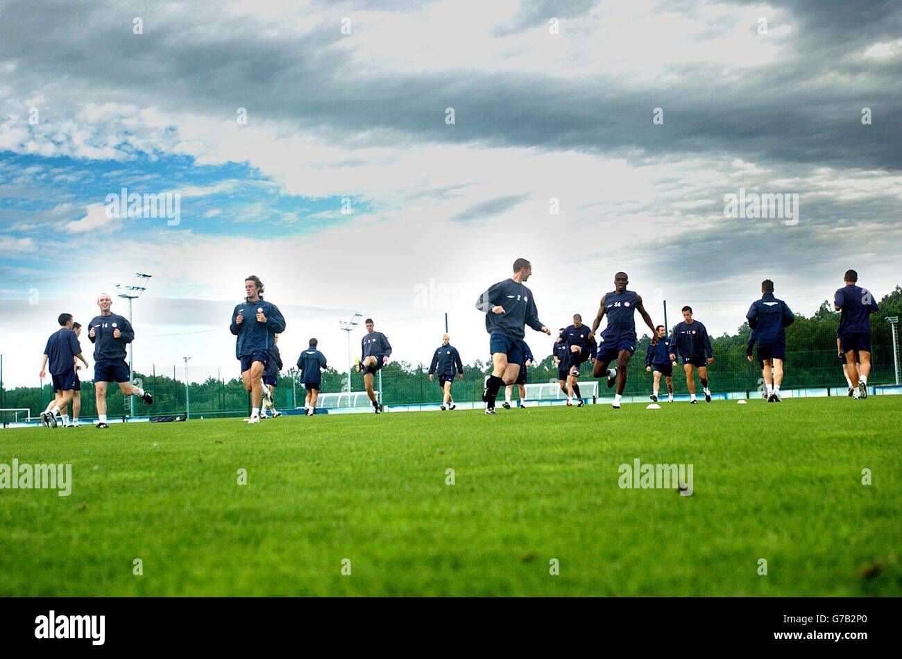 Shelbourne FC-Training Stockfoto