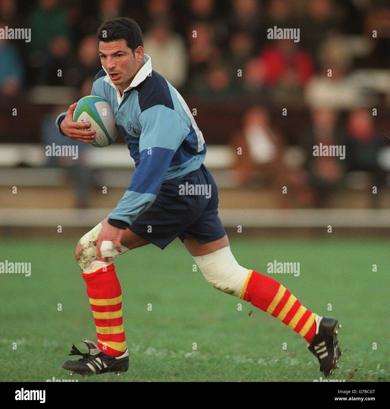 Rugby Union. Cambridge University / Französische Barbaren. Marc Lievremont, Französische Barbaren Stockfoto