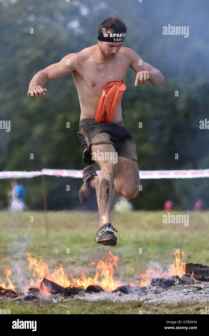 Spartan Race 2014 Stockfoto