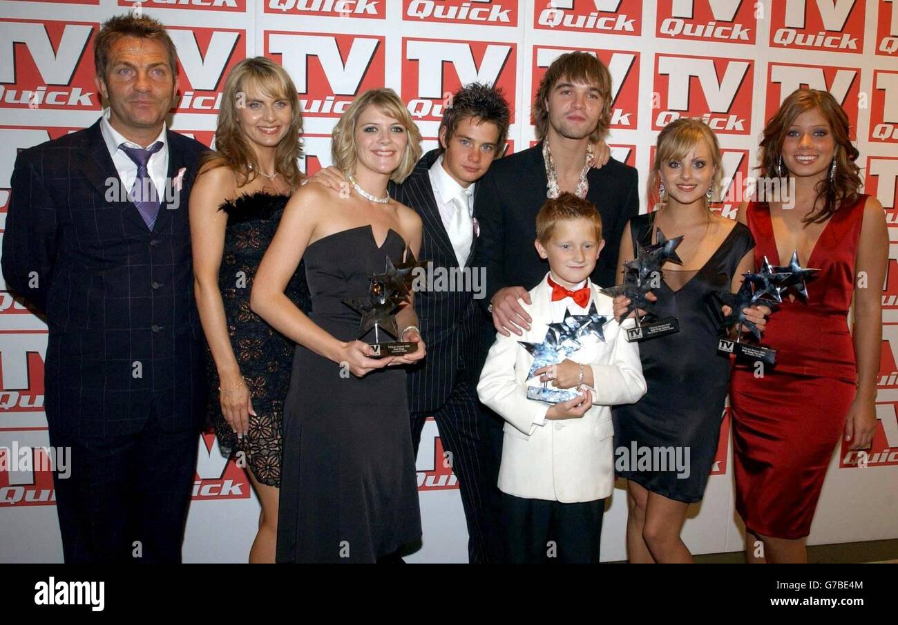 Coronation Street TV Quick Award 2004 Stockfoto