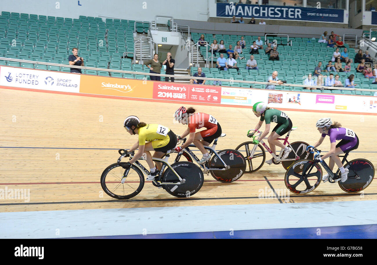 Sport - Sainsbury 2014 Schule Spiele - Tag drei - Manchester Stockfoto