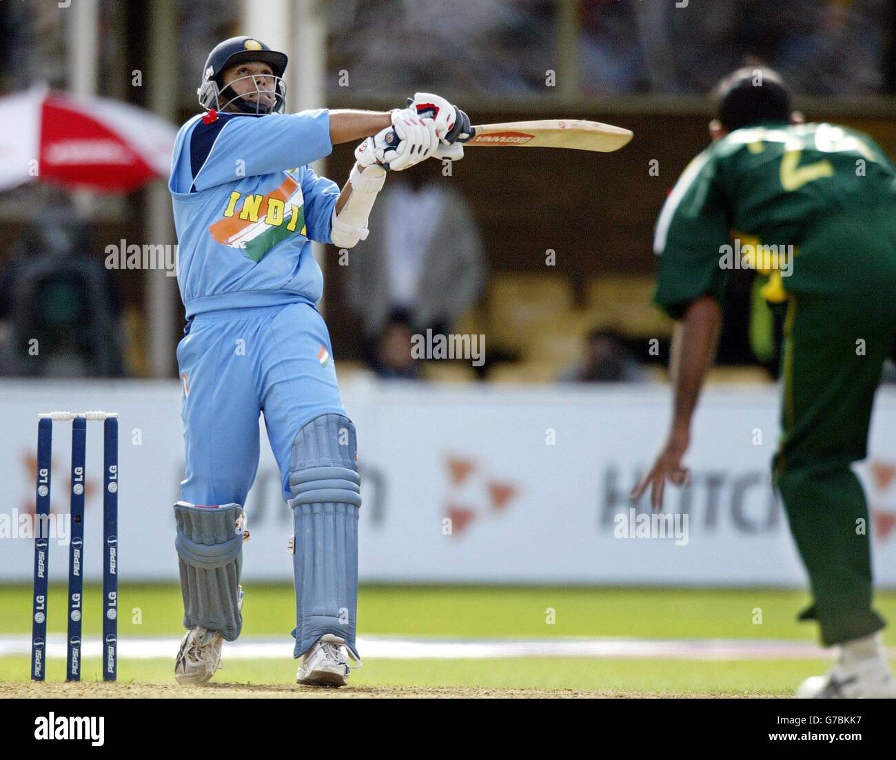 Pakistan V Indien Stockfoto