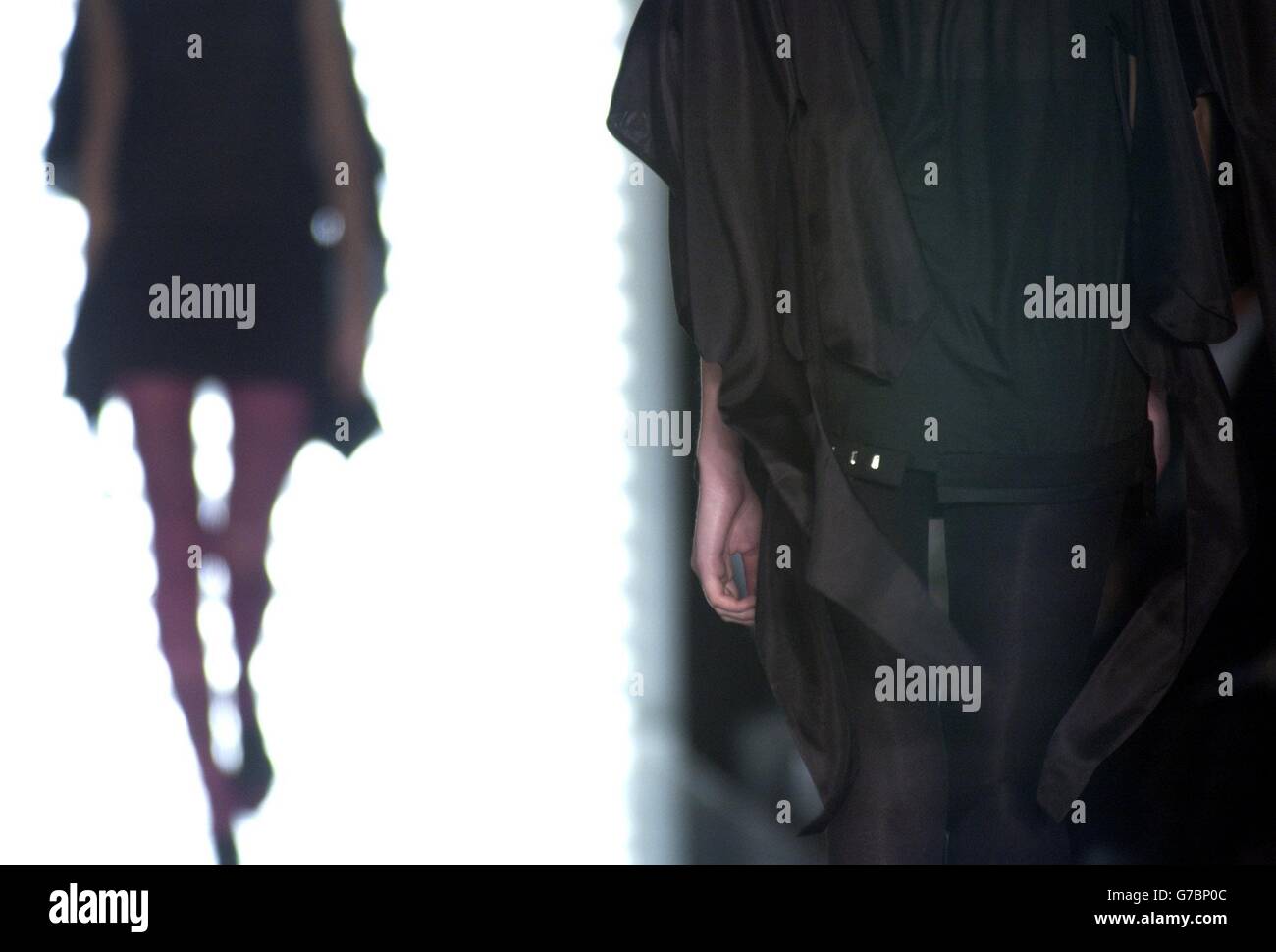 Jens Laugesens London Fashionweek Stockfoto