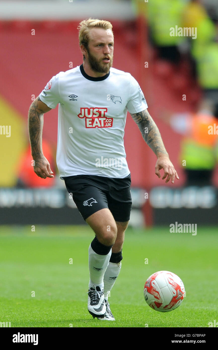 Fußball - Himmel Bet Meisterschaft - Nottingham Forest V Derby County - City Ground Stockfoto