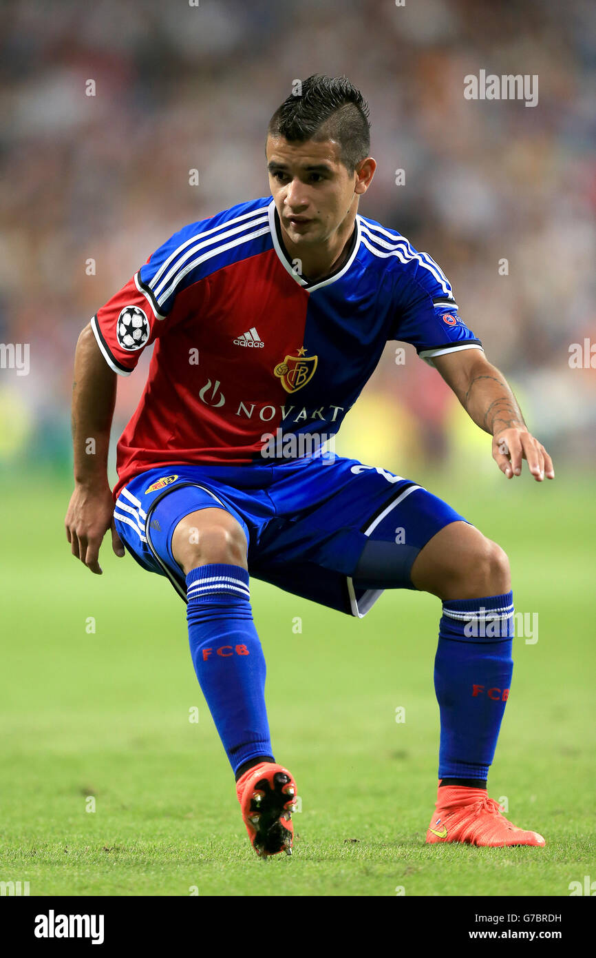 Fußball - UEFA Champions League - Gruppe D - Real Madrid V FC Basel - Santiago Bernabeu Stockfoto