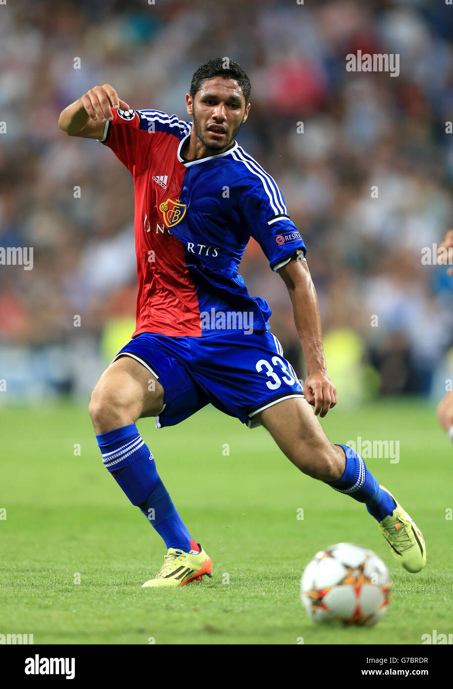 Fußball - UEFA Champions League - Gruppe D - Real Madrid V FC Basel - Santiago Bernabeu Stockfoto