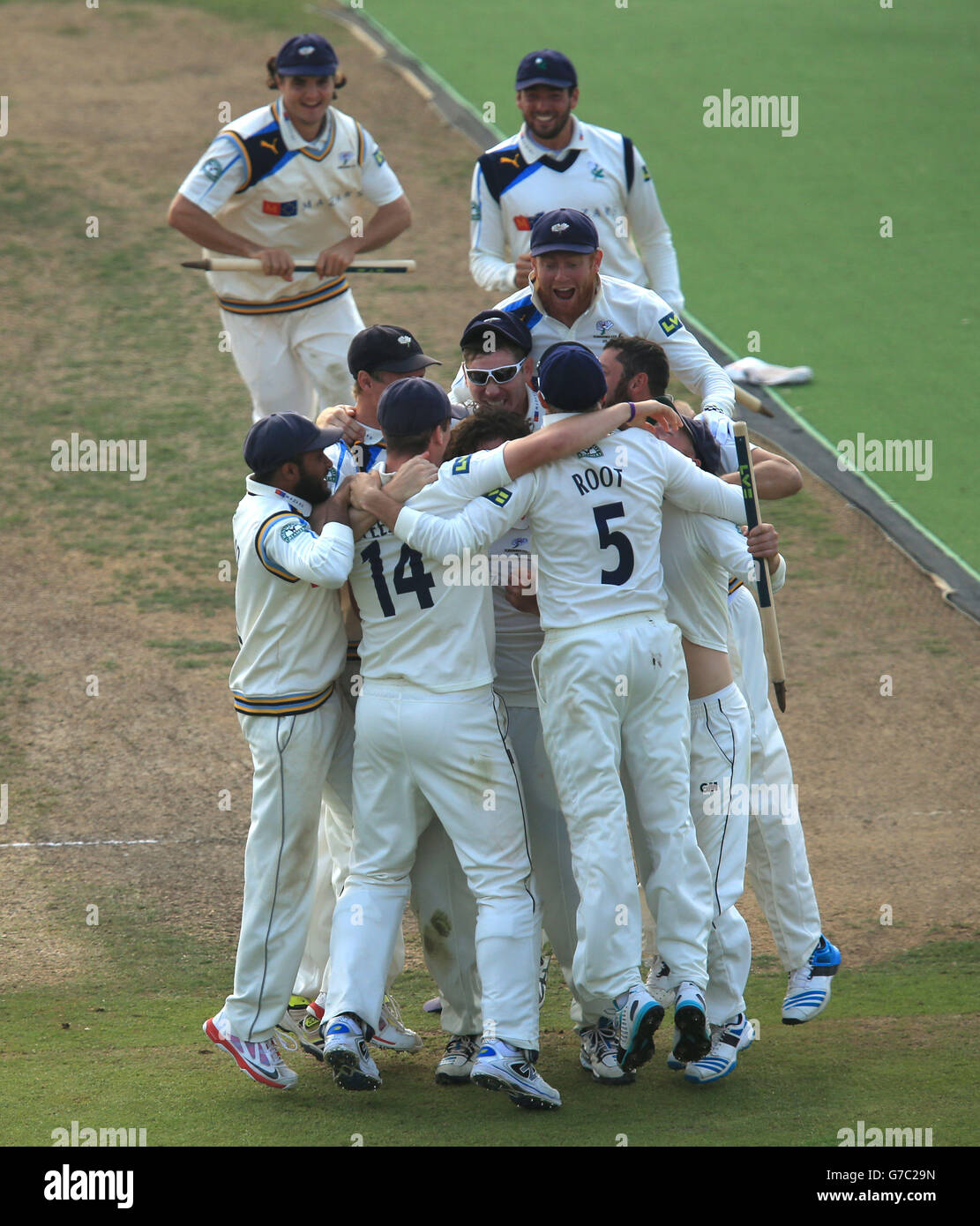 Cricket - LV = County Championship - Division One - Nottinghamshire V Yorkshire - Tag vier - Trent Bridge Stockfoto