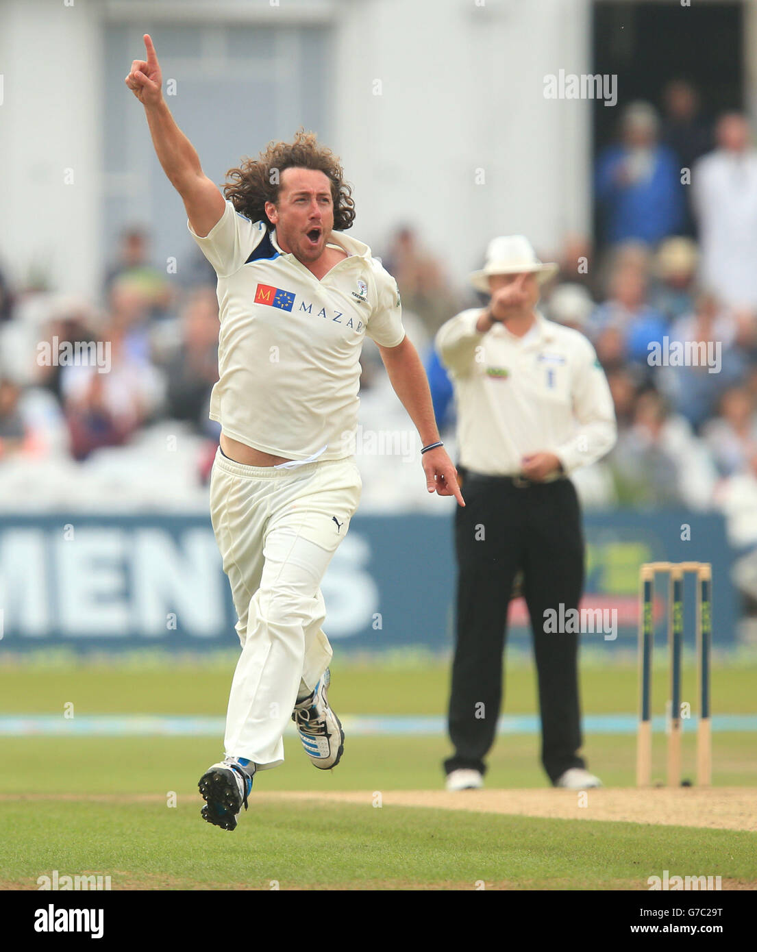 Cricket - LV = County Championship - Division One - Nottinghamshire V Yorkshire - Tag vier - Trent Bridge Stockfoto