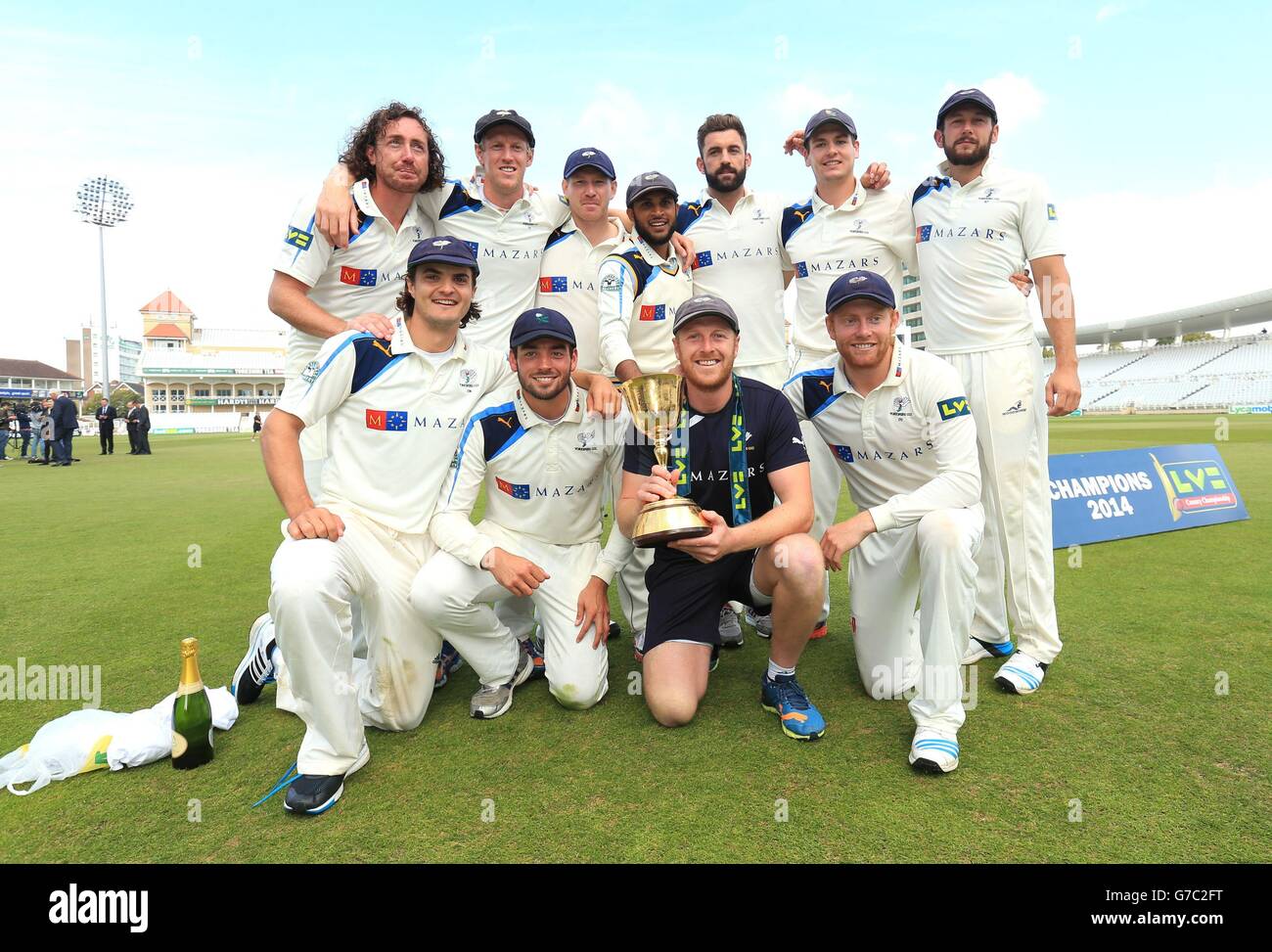 Cricket - LV = County Championship - Division One - Nottinghamshire V Yorkshire - Tag vier - Trent Bridge Stockfoto