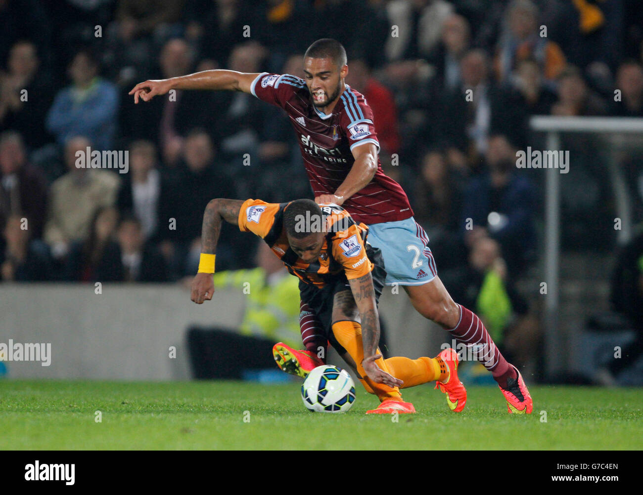 Fußball - Barclays Premier League - Hull City V West Ham United - KC Stadium Stockfoto