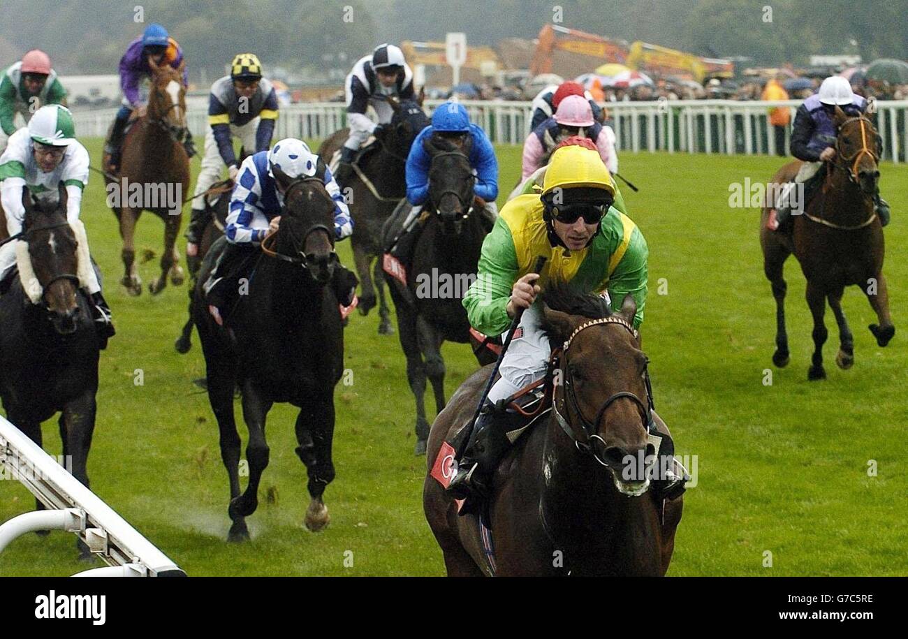 Ascot-Rennen - die GNER-Diadem-Einsätze Stockfoto