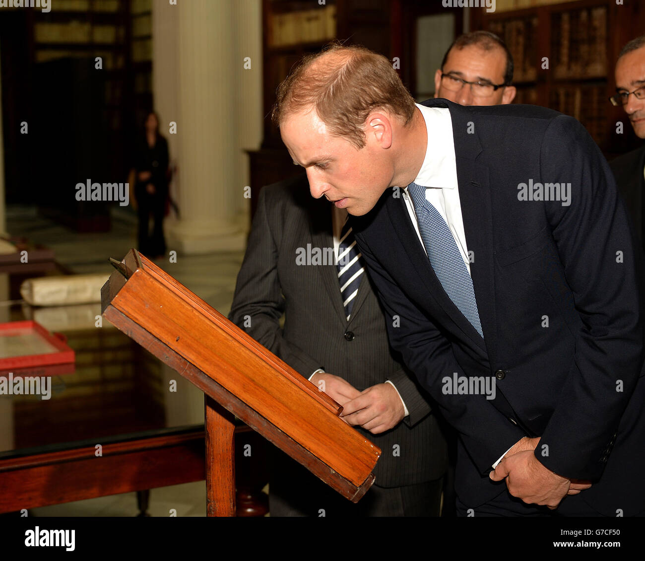 Königlicher Besuch in Malta Stockfoto