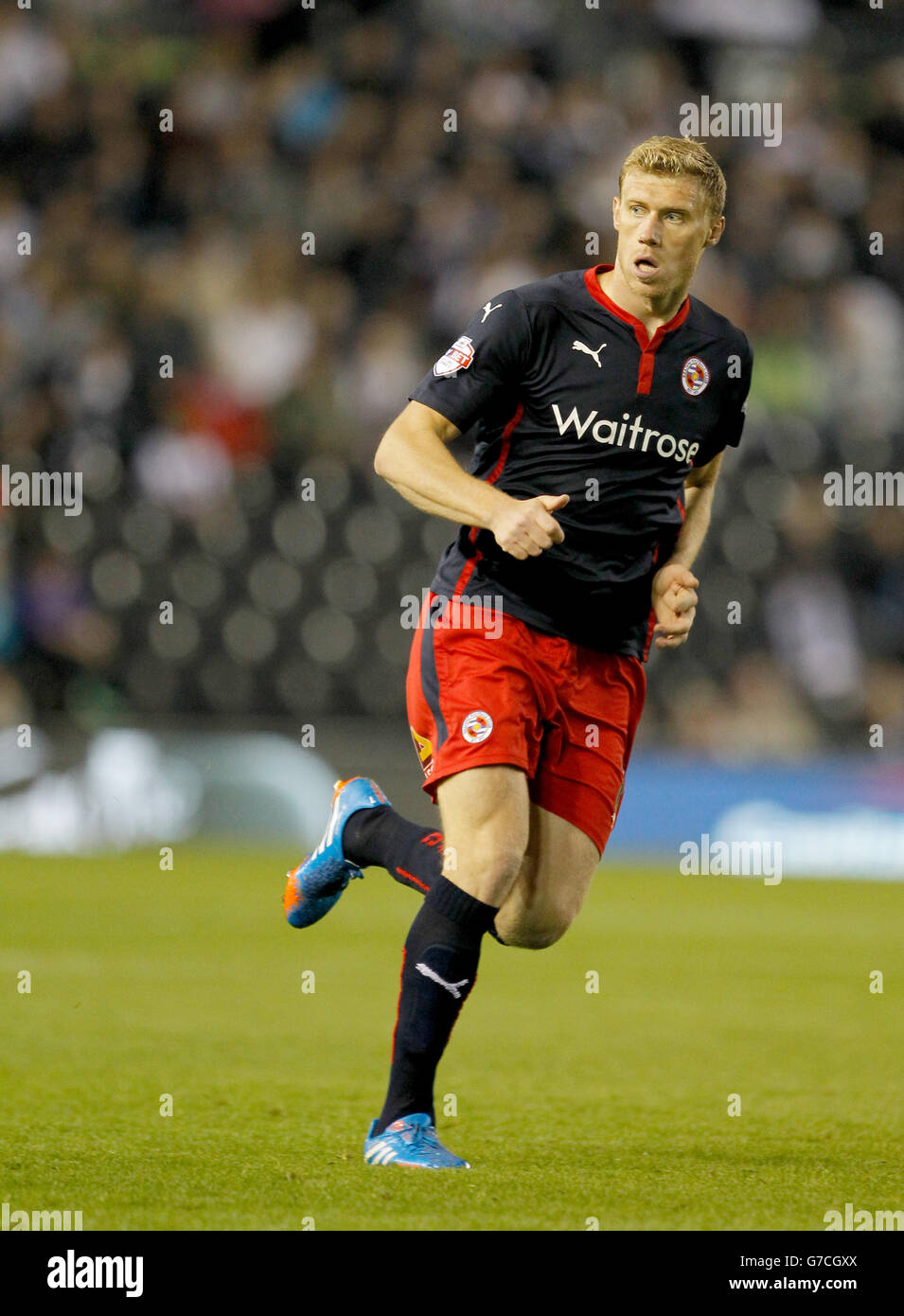 Fußball - Capital One Cup - Dritte Runde - Derby County / Reading - iPro Stadium. Pavel Pogrebnyak von Reading Stockfoto