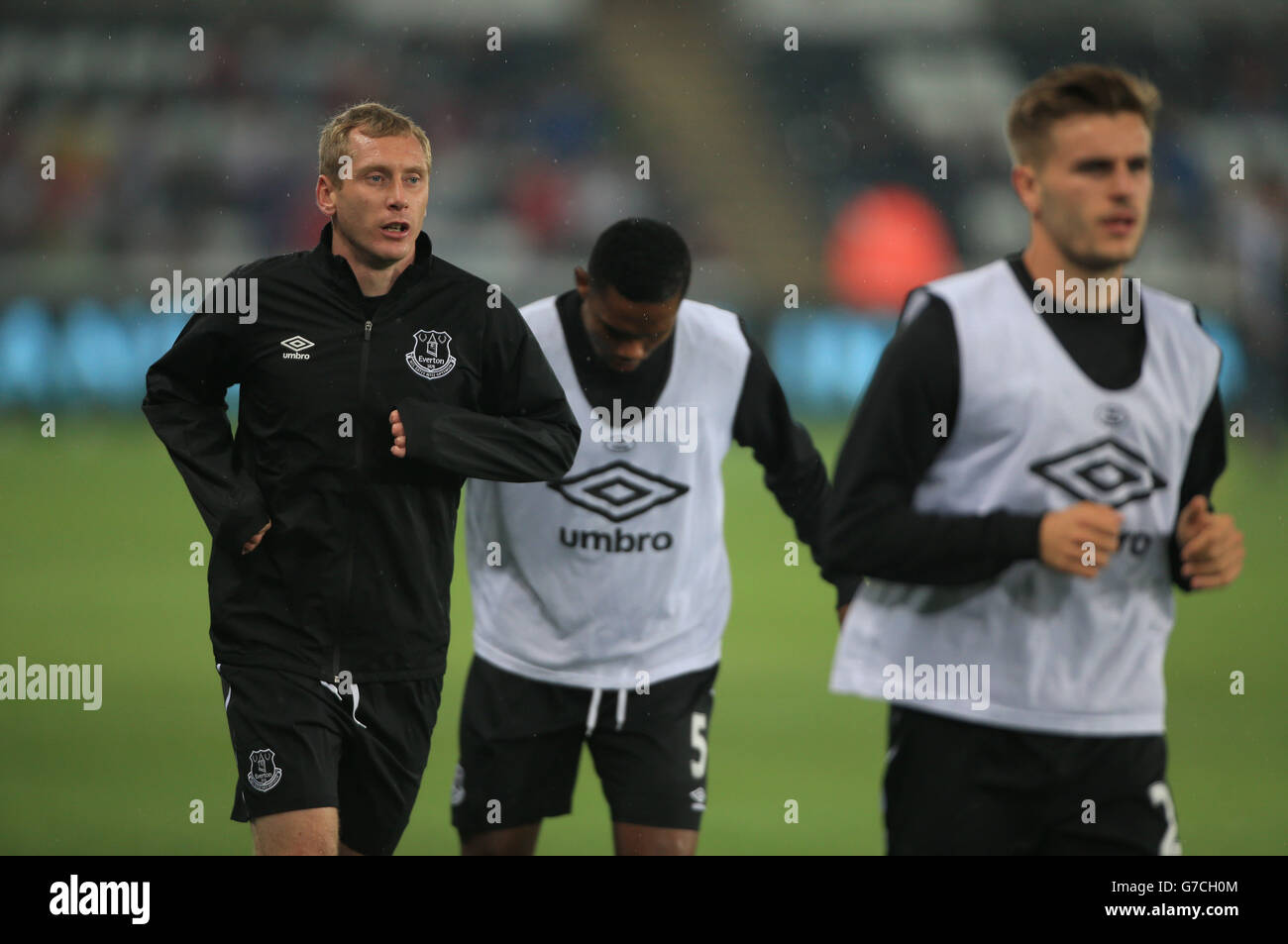 Fußball - Capital One Cup - 3. Runde - Swansea City V Everton - Liberty Stadium Stockfoto